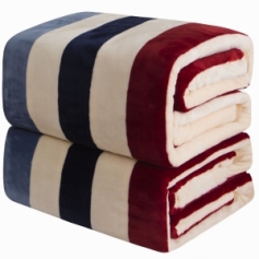 便携礼包  加厚秋冬保暖毛毯 礼品毯子法兰绒毯法莱绒珊瑚绒床单